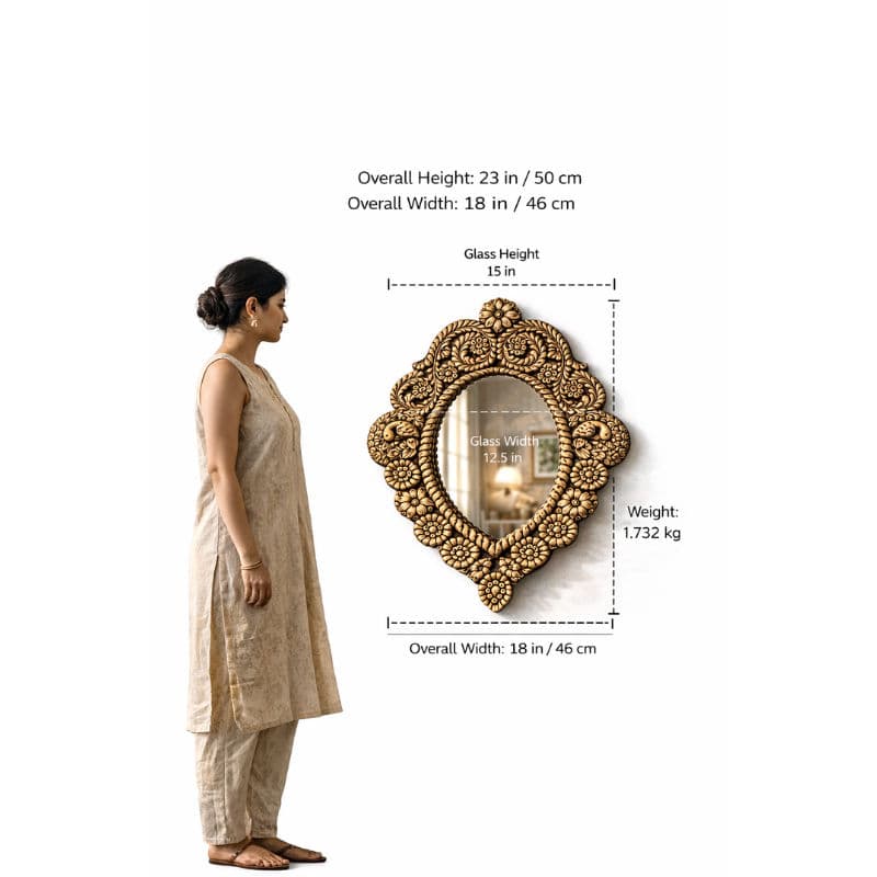 luxury wall mirror India