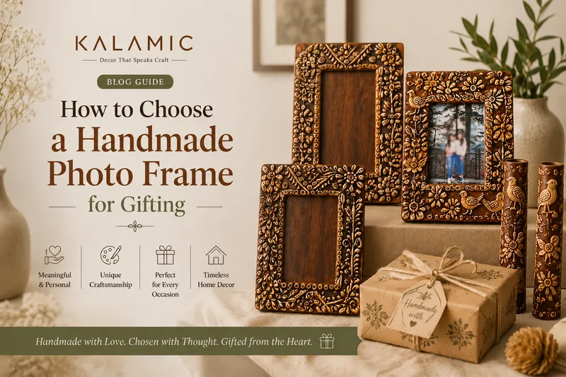 How to Choose a Handmade Photo Frame for Gifting